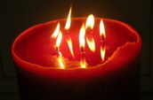 70003 riesenkerzenflamme 40mmhoch